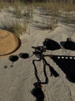 BLACK SHELL - CROCHET BIKINI SET - Image 3