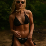 BLACK SHELL - CROCHET BIKINI SET
