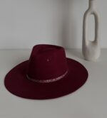 FEDORA HAT - BURGUND - Image 2