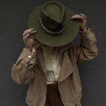FEDORA HAT - VERDE BOHO