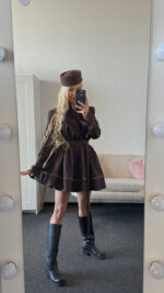 MILY BROWN DRESS - Image 4