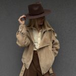 FEDORA HAT - CACAO VINO