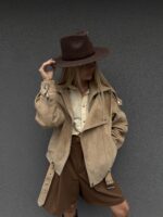FEDORA HAT - CACAO VINO