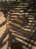 STRAW FEDORA HAT - GOLDEN SUN - Image 5
