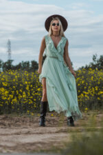 FLORA DRESS MINT - Image 5