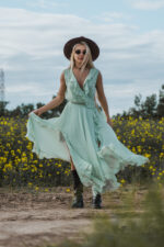 FLORA DRESS MINT - Image 3
