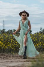 FLORA DRESS MINT - Image 2