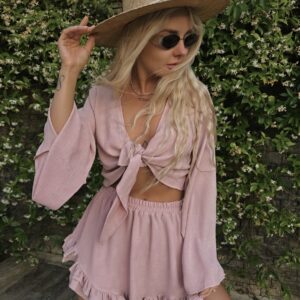 BLOOM PINK TWO-PIECE SET